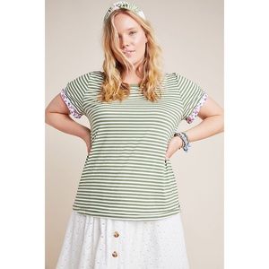Anthropologie Sydney Ringer Tee XL
